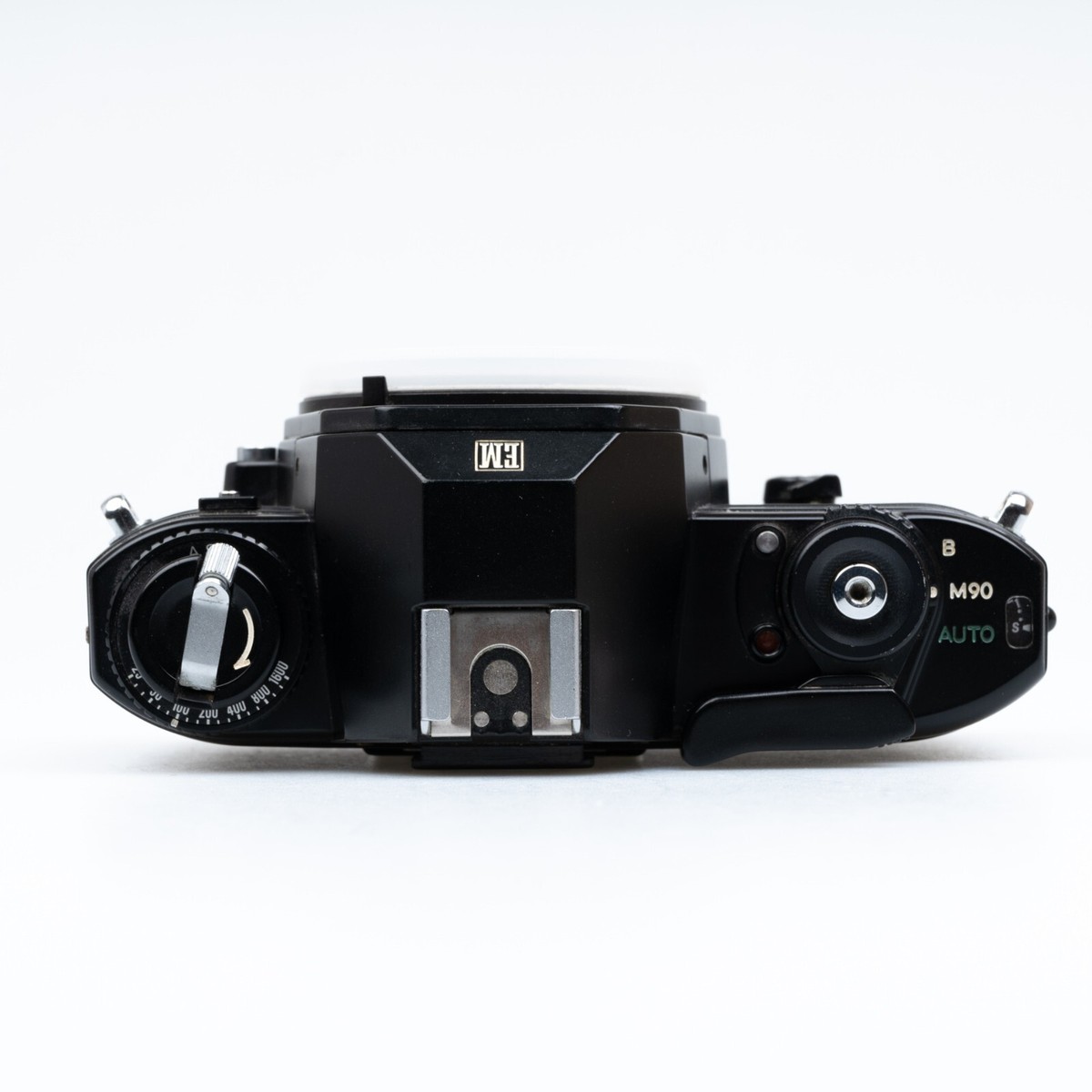 Nikon EM 35mm Noir – Boîtier Argentique Révisé, Monture F, état Proche Neuf