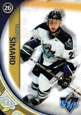 2000-01 Rimouski Oceanic Memorial Cup #9 Mathieu Simard