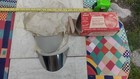 <!--F#f_0-->TWO pairs of NOS MIB vtg 50s or 60s stainless steel visors for 5-inch headlights<!--F/-->