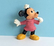 Vintage JIM  W.D.P   MINNIE MOUSE  PVC Figure   MICKEY MOUSE Girlfriend  WDP