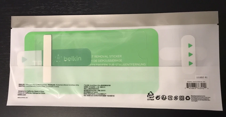 Protector de pantalla Belkin Invisiglass Ultra - iPhone 8/7/6s/6 ENVÍO GRATUITO en CA Foto 3 de 3