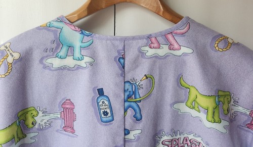 Simply BASIC Scrub Top Three Pocket M MEDIUM ~ Vet Scrubs Pet Groomer Top SS - Picture 10 of 12