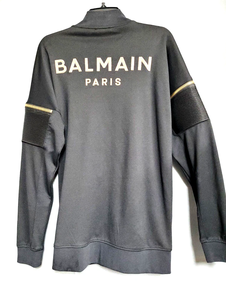BALMAIN Paris 软夹克黑色(骑手主题版) — 第 4/4 张图片