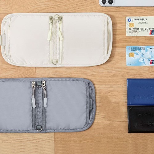 Invisible Travel Chest Pack Anti-theft Security Wallet for Passport - Picture 12 of 15