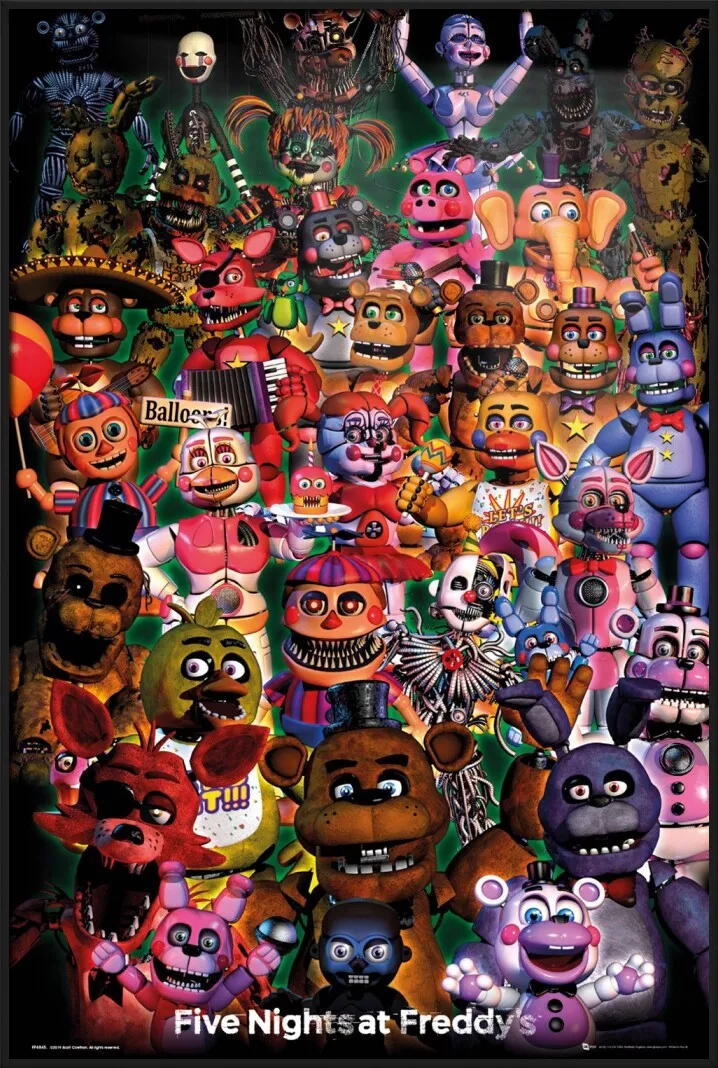 So I played Five Nights with 39, and I found these. (Dec. 31) :  r/fivenightsatfreddys