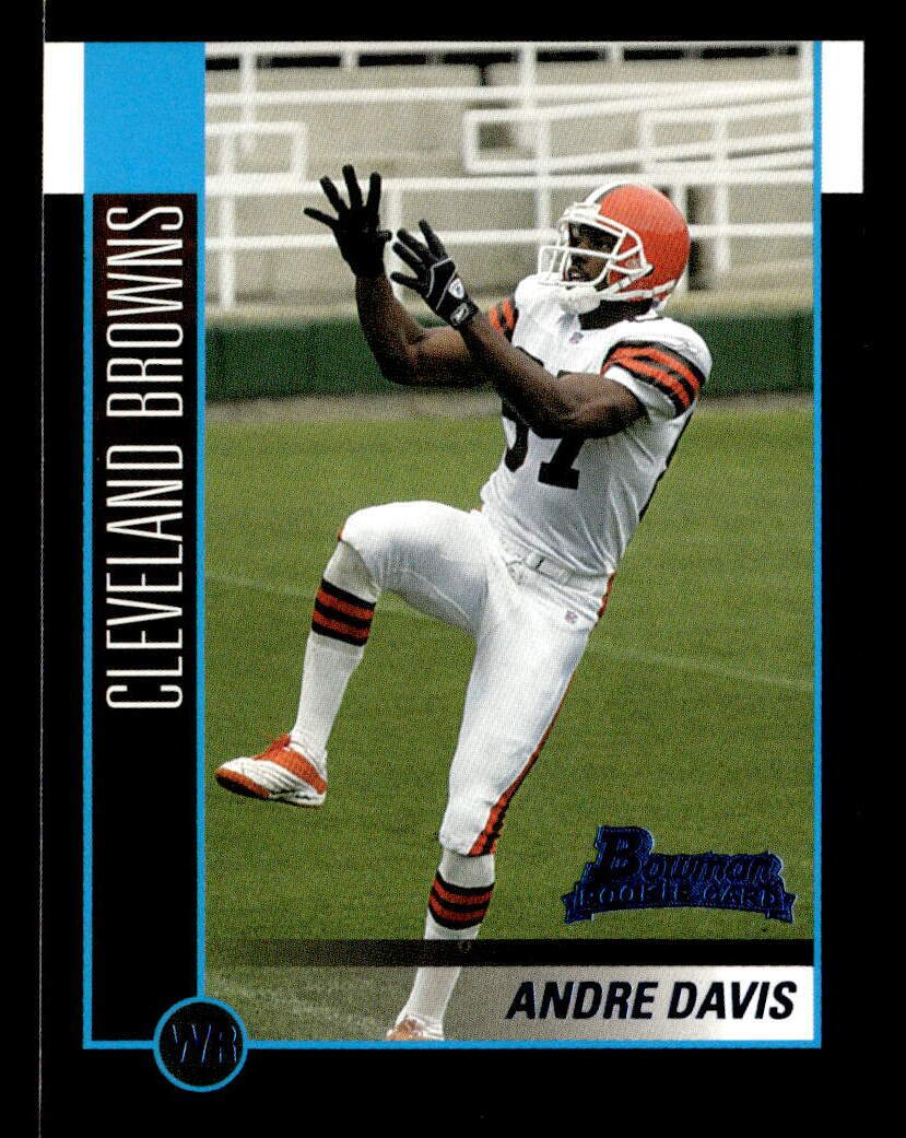 Andre Davis 2002 Bowman Rookie Card #120 Cleveland Browns