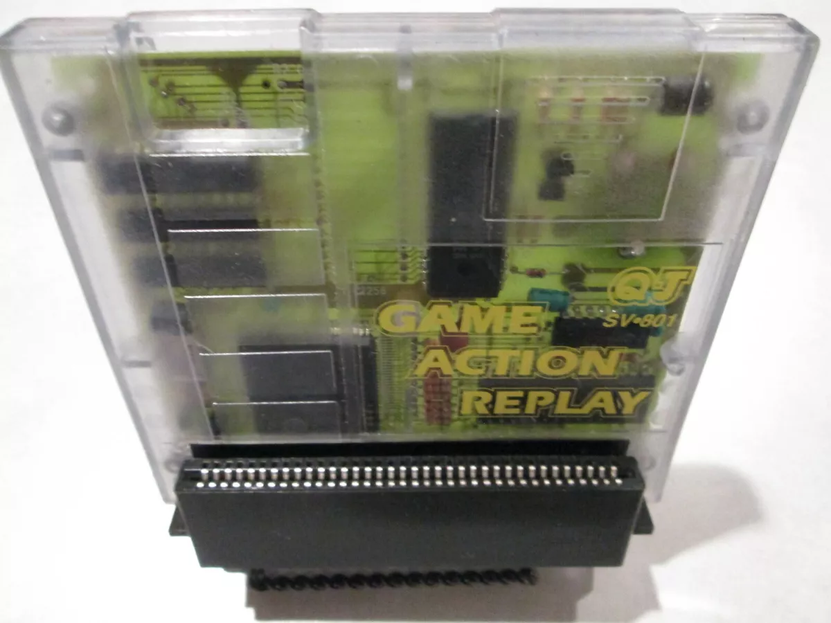 Game Action Replay SV 801 NES Nintendo Entertainment System Tested and Working