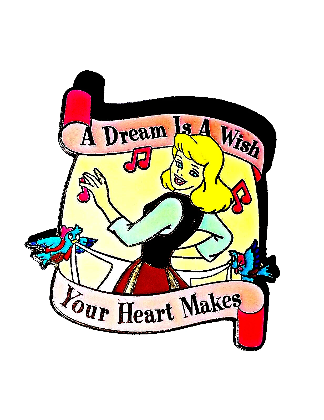 Disney Magical Musical Moments Dream Is Wish Your Heart Makes Cinderella Pin #55