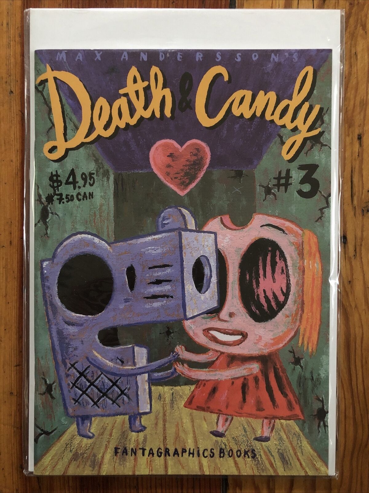 Death & Candy #3 (2002 Fantagraphics Books) by Max Andersson NEW Shop Stock NM
