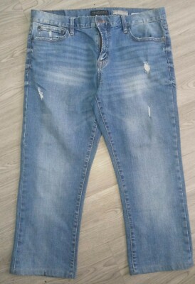 Aeropostale Men Size 33/32 Slim Straight Fit Denim