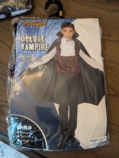 Spirit Halloween Deluxe Vampire Costume Child  s Small 4-6