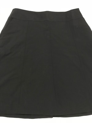 Navyboot Brand Women's Skirt Black A-Line Fully Lined Skirt Size 42 / 12 NWOT