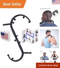 Manual Massage Cane - Trigger Point Massage Tool - Shoulder Neck Back Massager