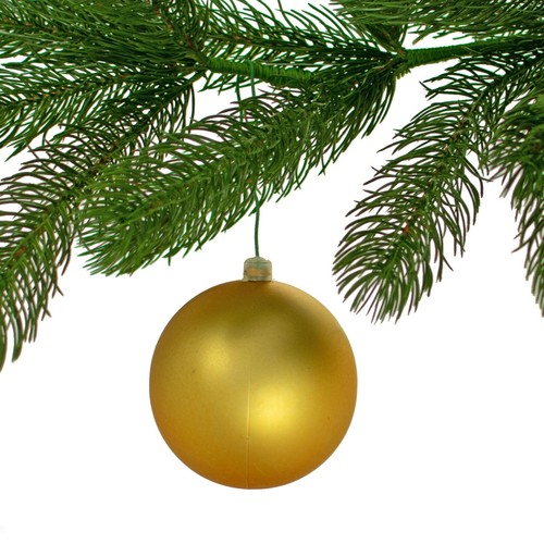 Christmas Ball Ornaments Shatterproof Plastic Indoor Outdoor Holiday Decorations - Picture 4 of 83