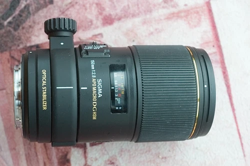 Sigma EX 150mm F2.8 APO MACRO DG HSM OS Lens - Objetivo - CANON EF Mount