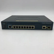 USED Cisco WS-C3560-8PC-S 8 Ethernet 10/100 ports POWERS ON READ