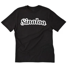 Sinaloa T-shirt Funny Mexico Mexican Sinaloan Shirt State Short Sleeve Tee Shirt
