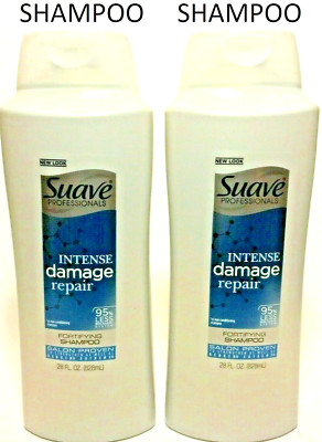 (2 Pack) Suave - Intense Damage Repair SHAMPOO - 28 oz - PRIORITY MAIL