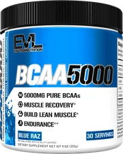 Evlution Nutrition BCAA 5000 - Recovery & Endurance - 30 Servings - All Flavors