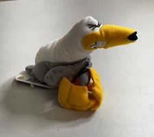Retired 1997 MEANIES BEANBAG Plush Series 1 Peter Gotta Seagull 6 Idea Factory