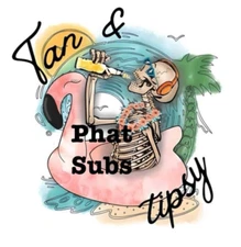 Sublimation Print Tan & Tipsy Skeleton Ready To Press Heat Transfer