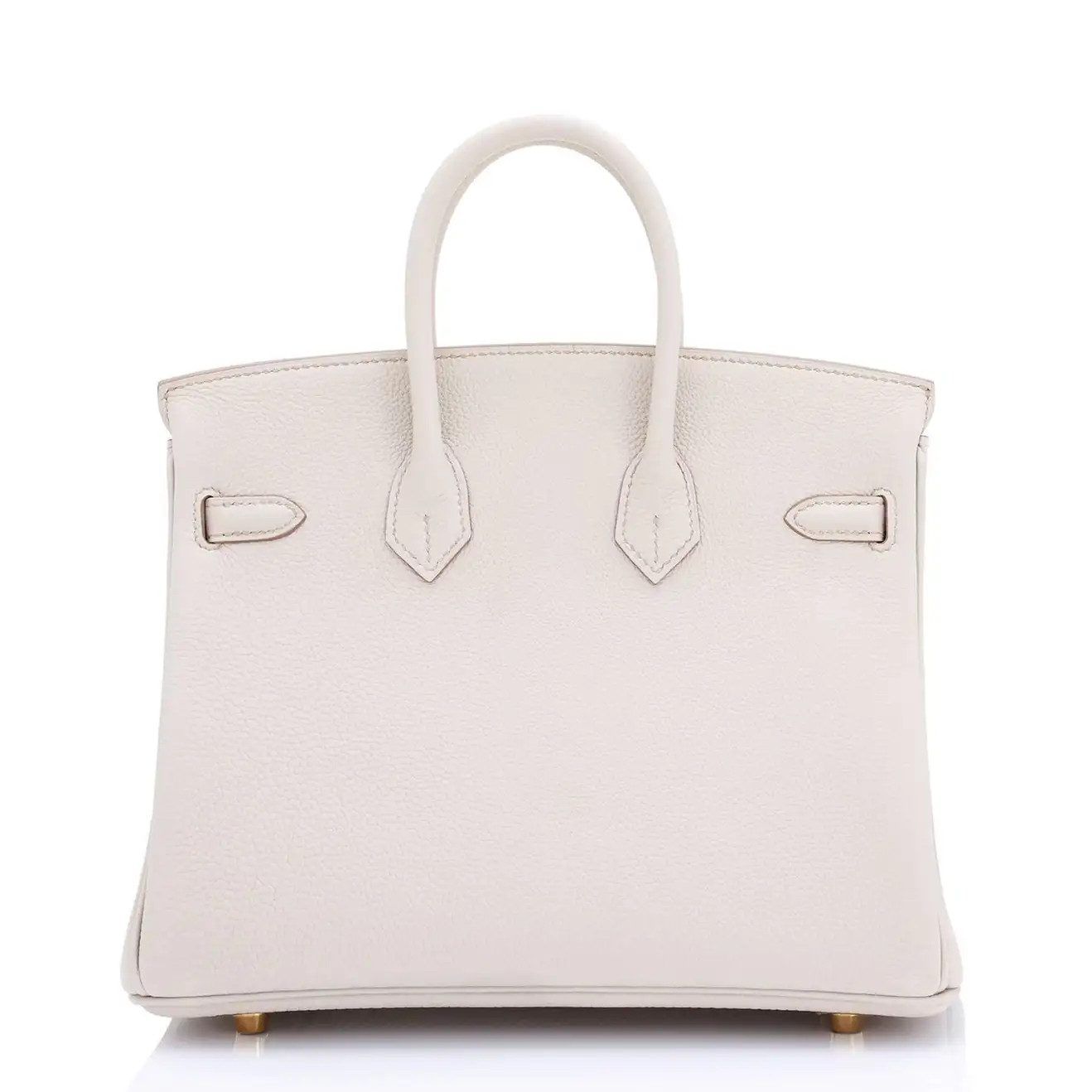 Hermes Beton Birkin 25 Off White Togo Gold Hardware U Stamp, 2022 image 3