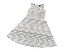 Banana Republic 2 Petite Midi Dress New With Tags $100 Geometric Jacquard 2P