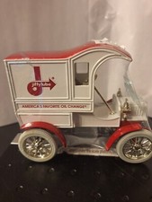 ERTL Collectible Die-Cast Metal 1905 Ford Delivery Car Bank Jiffy