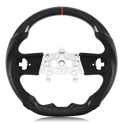 Hydro Dip Carbon Fiber Steering Wheel For Jeep Wrangler JL/JT GLADIATOR 2018-23