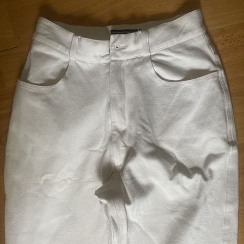 Joseph Garbadine Stretch Pants Trousers White XS 26” Waist RRP £180 - Foto 3 di 8