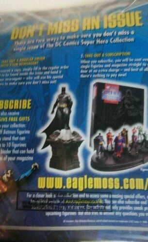 Action figure di eroi dei fumetti Eaglemoss sul DC Universe