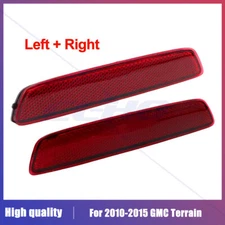 For GMC Terrain 2010-15&Chevrolet Trax 2015-16 A pair Rear Bumper Reflector Set