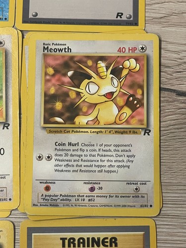 POKEMON - TEAM ROCKET ®️ CARTE INGLESI SINGOLE - COMUNI NON COMUNI RARE VINTAGE - Picture 7 of 21