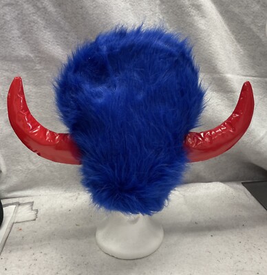 Buffalo Bills Water Buffalo Club Flintstones Hat Blue Red New