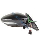 ~For Volkswagen VW Passat 2012-2017 Black Right Side Power Fold 8Wire/Pin Mirror