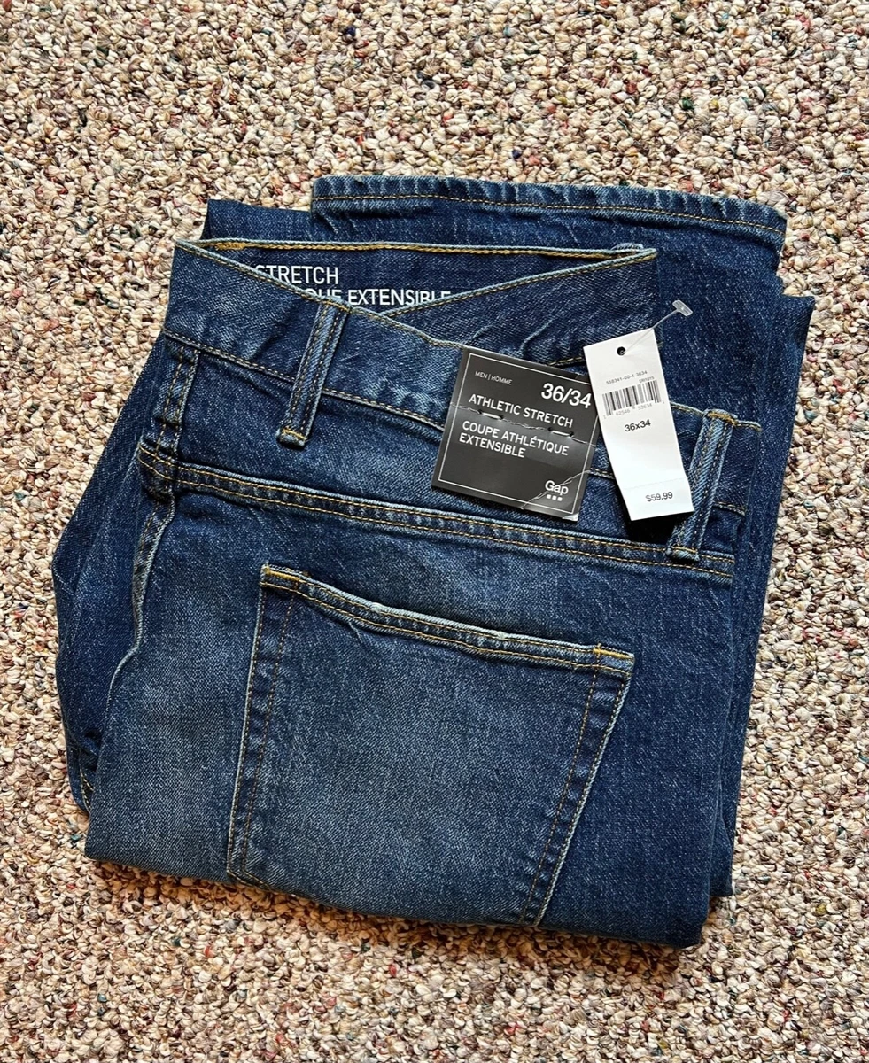 øge Vi ses i morgen hydrogen GAP Mens Athletic Stretch Jeans, 36 x 34, New with tags | eBay