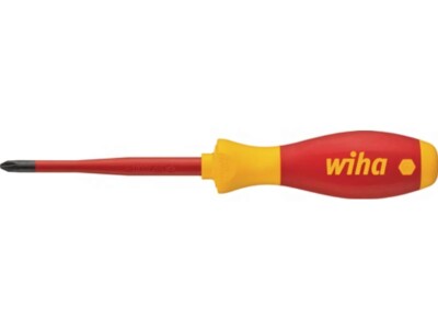 WIHA 35393 Schraubendreher 3211 slimFix Gr.PH 1 Klingenlänge 80 mm VDE isolie