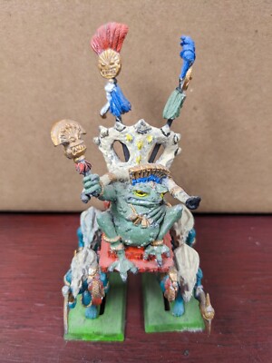 【入手困難激レア】SLANN Mage Priest ウォーハンマー　絶版 Lizardmen Slann Mage Priest Metal OOP Warhammer Fantasy Games