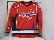 NWT Youth Large  (14/16) Washington Capitals Jersey Stitched NHL New 