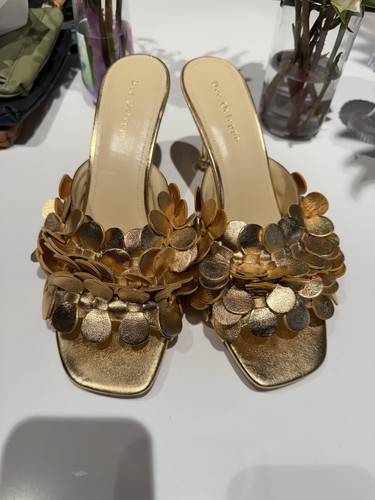 Dee Ocleppo Gold Shoes In 9.5