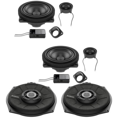 Audison Front Speakers & Subwoofers Bundle for 15-21 BMW 2 Series M2 F87
