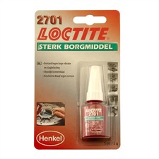 Loctite 2701 Green High Strength Threadlocker, 5ml
