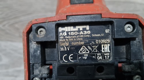 HILTI AG 150- A36 Cordless Angle Grinder Body Only - Picture 6 of 8
