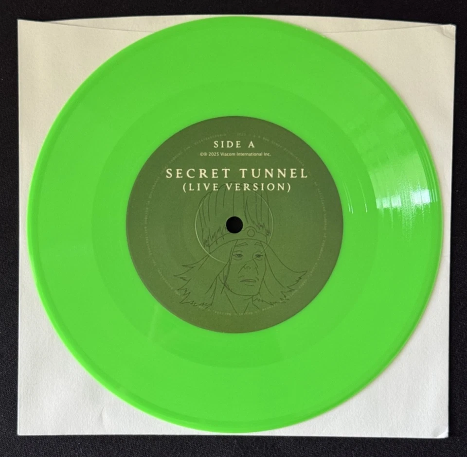 Avatar the Last Airbender Secret Tunnel 7” Green Vinyl Record Ltd Ed Brand NEW - Image 3 of 4