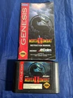 Mortal Kombat II 2 Sega Genesis cartridge and manual only tested 1994