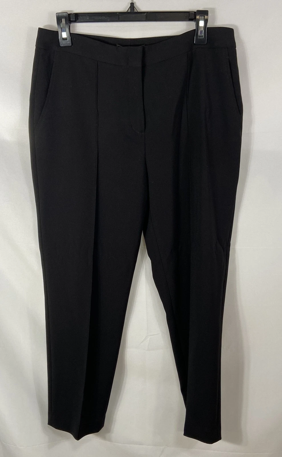 BCBGMAXAZRIA Women's Black Gerry Slim Tapered Ankle Dress Pants Size 8 NWT