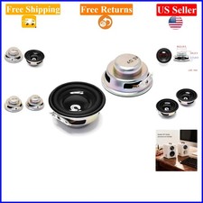 2-Pack 40mm 3W Full Range Stereo Speakers for Arduino Bluetooth Projects