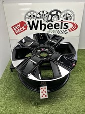 2026 19” KIA SPORTAGE HYBRID OEM WHEEL RIM BLACK MACHINED 52910-P1710 FACTORY OE