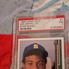 Upper Deck 1989 #1 Star Rookie Ken Griffey Jr Mariners PSA Rookie Card