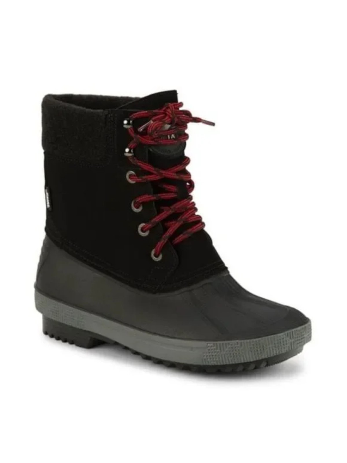 PAJAR Mens Black Mixed Media Treaded Waterproof Pajar Round Toe Duck Boots 11 M 6790₽